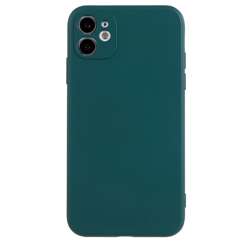 For iPhone 11 Soft TPU Rubberized Cover Fiber Lining Cushion Anti-Scratch Phone Case For iPhone 11 Soft TPU Rubberized Cover Fiber Lining Cushion Anti-Scratch Phone Case